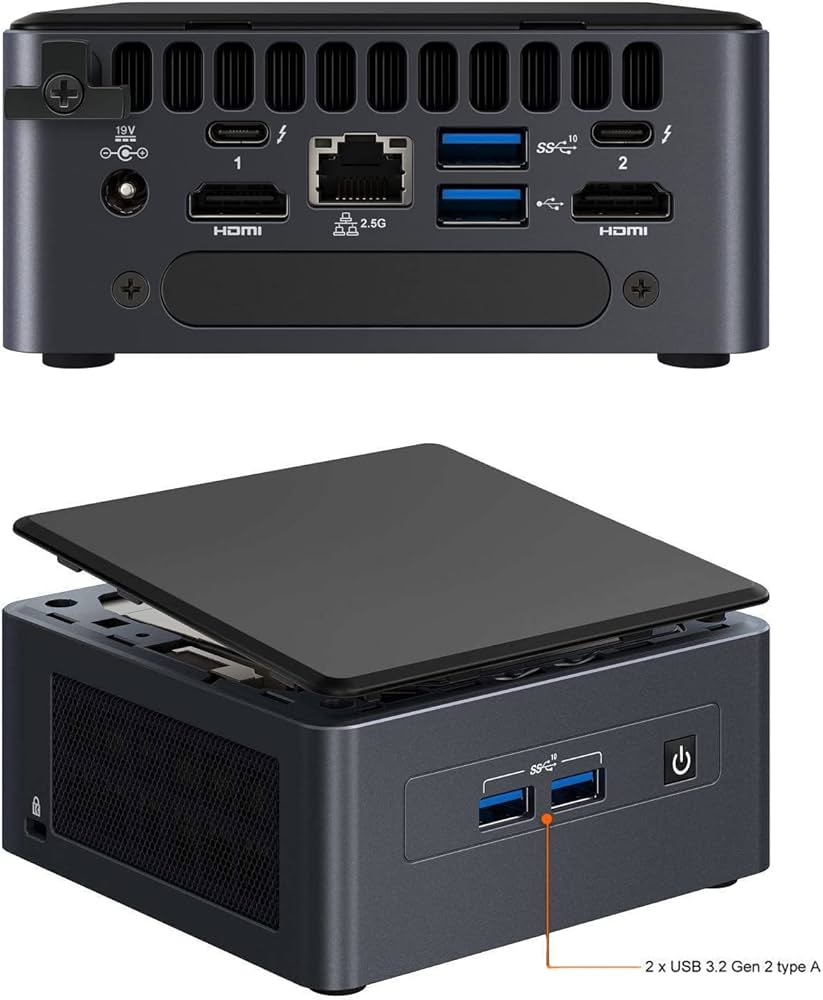 Intel NUC Kit NUC11TNHi7 32Gメモリ付き Intel NUC 11 NUC11PHKi7C Enthusiast Kit RNUC11PHKI7C000 B&H